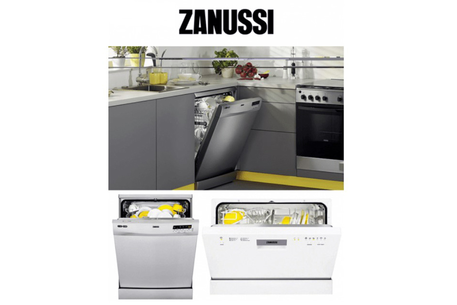 Посудомийні машини фірми Zanussi